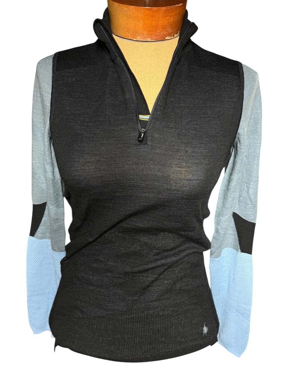 SmartWool, Intraknit, Long sleeve Sweater, double Layered - Picture 5 of 9